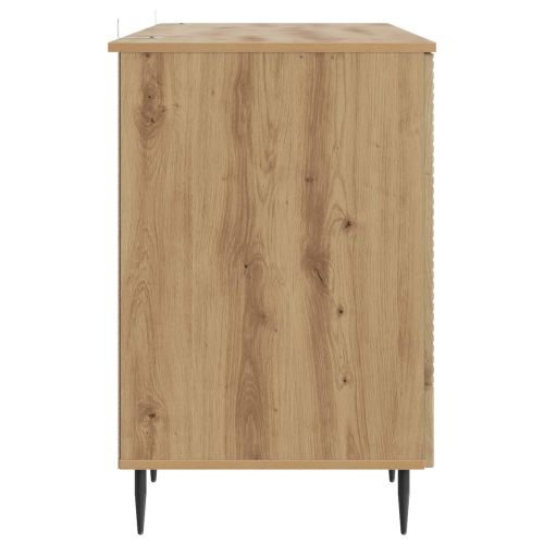 Бюро с рафт Дъб артизан 142,5 x 50 x 75 см Инженерна дървесина