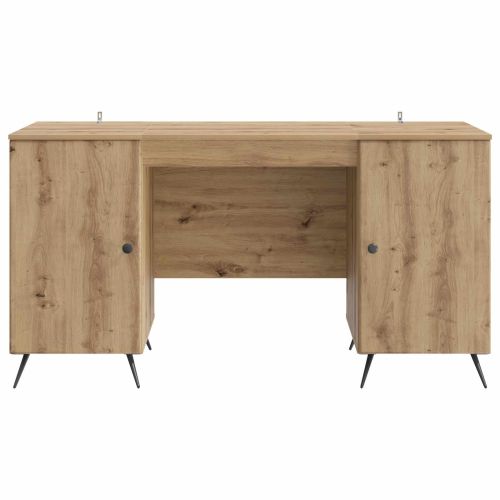 Бюро с рафт Дъб артизан 142,5 x 50 x 75 см Инженерна дървесина