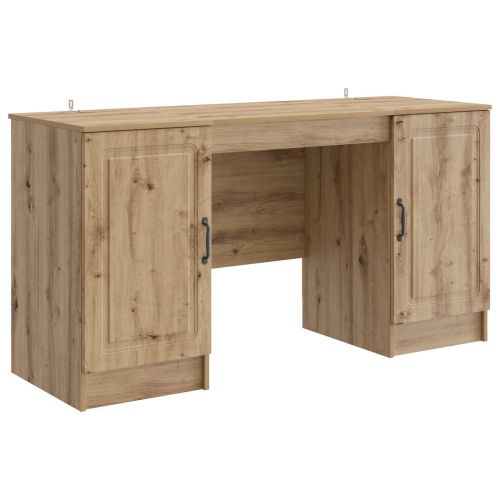 Бюро с рафт Дъб артизан 142,5 x 50 x 75 см Инженерна дървесина