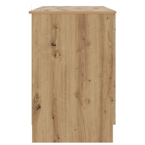 Бюро с рафт Дъб артизан 142,5 x 50 x 75 см Инженерна дървесина