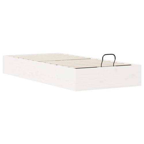 Отоман легло рамка с хранилище Бяло 75 x 190 cm