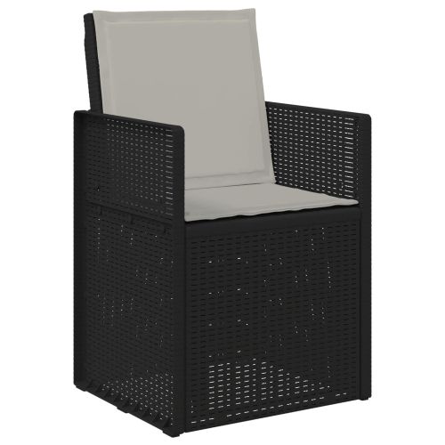 Комплект за хранене в градината 5 pcs Антрацит и Светлосиво ПП