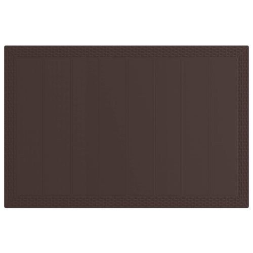 Комплект за хранене в градината 5 pcs Кафяво и таупе ПП