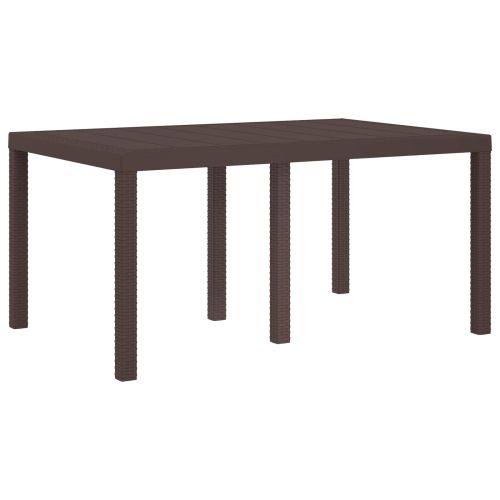 Комплект за хранене в градината 5 pcs Кафяво и светлосиво ПП