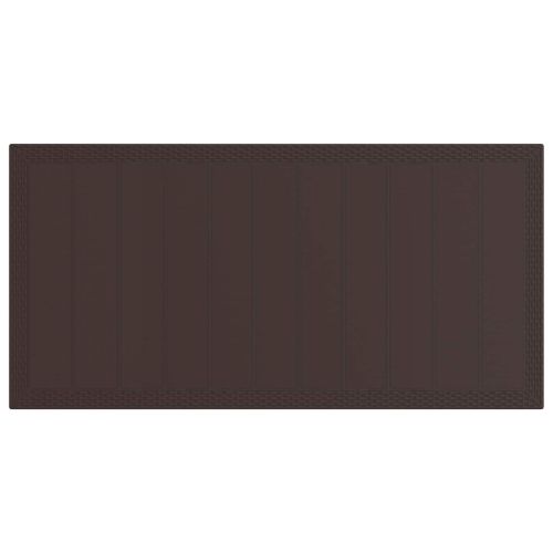 Комплект за хранене в градината 7 pcs Кафяво и светлосиво ПП