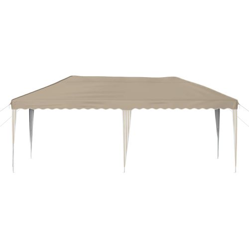 Поп-ъп парти палатка 575 x 290 x 245 см Кремаво