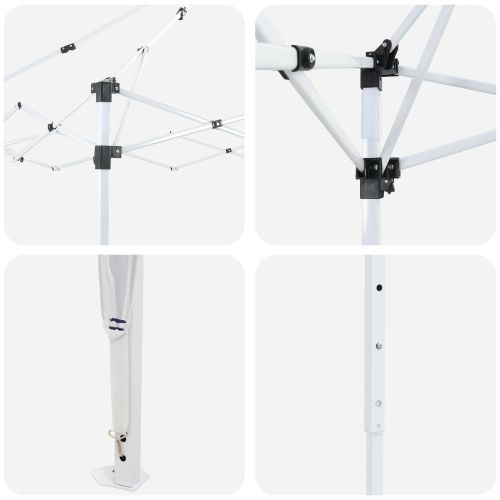 Поп-ъп парти палатка 575 x 290 x 245 см Синьо