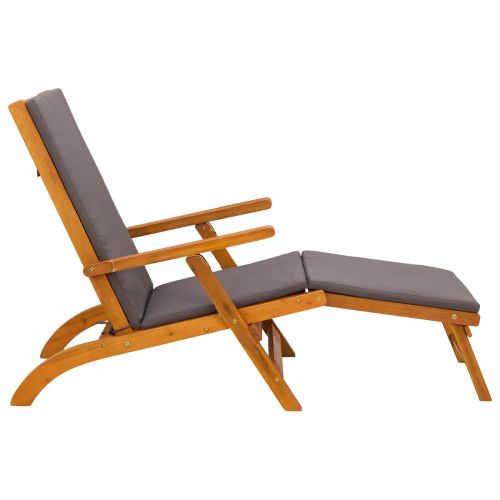 Сгъваем и reclining шезлонг 55 x 146 x 91 см