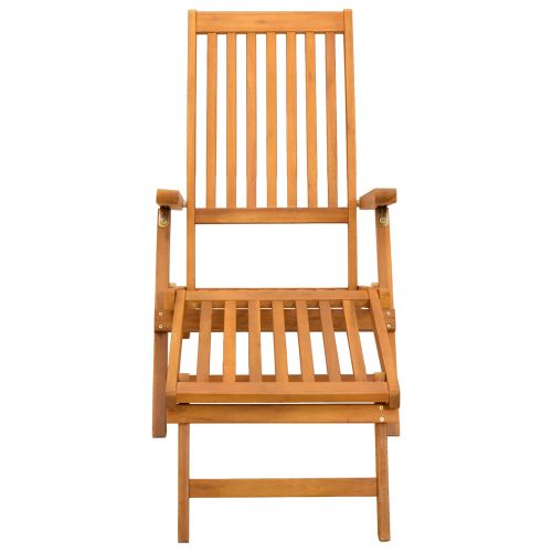 Сгъваем и reclining шезлонг 2 pcs 55 x 146 x 91 см
