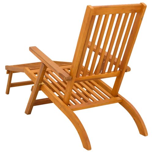 Сгъваем и reclining шезлонг 2 pcs 55 x 146 x 91 см