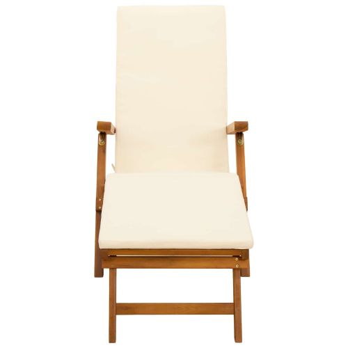 Сгъваем и reclining шезлонг 2 pcs 55 x 146 x 91 см