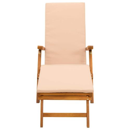 Сгъваем и reclining шезлонг 2 pcs 55 x 146 x 91 см