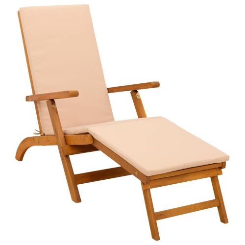 Сгъваем и reclining шезлонг 2 pcs 55 x 146 x 91 см