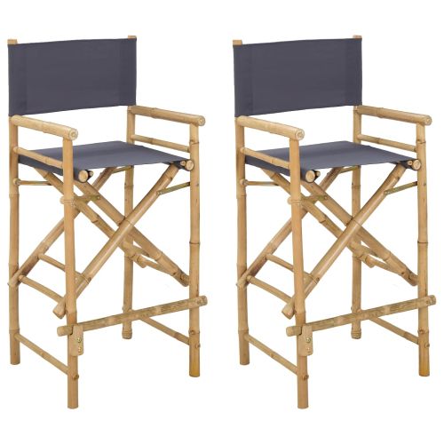 Сгъваем стол на директора 2 pcs Естествен 58 x 48 x 115 см