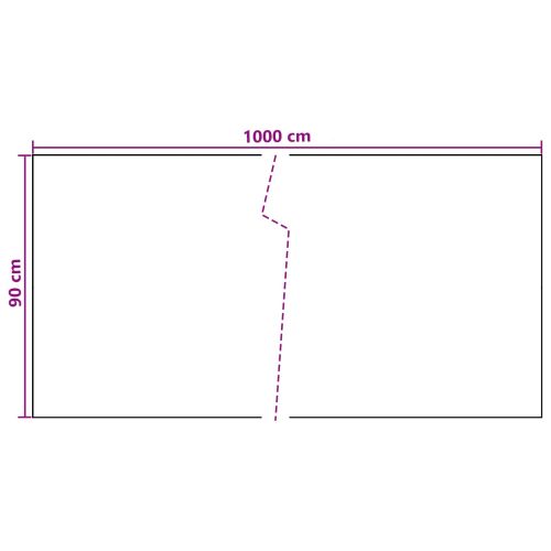 Балконен екран Тъмносиво 1000 x 90 см полиратан