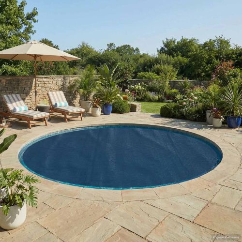 Покритие за басейн Черен и син 600 cm ПЕ