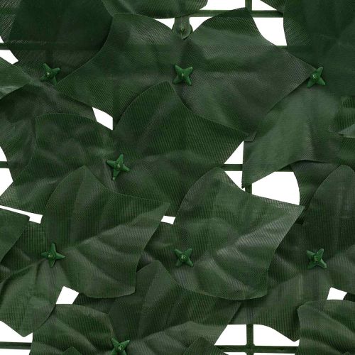 Завеса за балкон с листа Тъмнозелено 300 x 100 cm