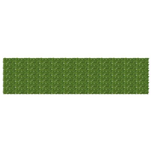 Завеса за балкон с листа Зелен и жълт 600 x 150 cm