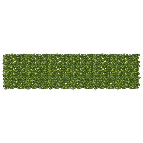 Завеса за балкон с листа Зелен и жълт 300 x 75 cm