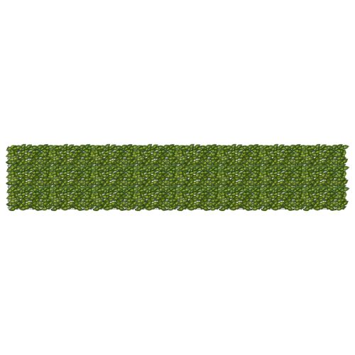 Завеса за балкон с листа Зелен и жълт 400 x 75 cm