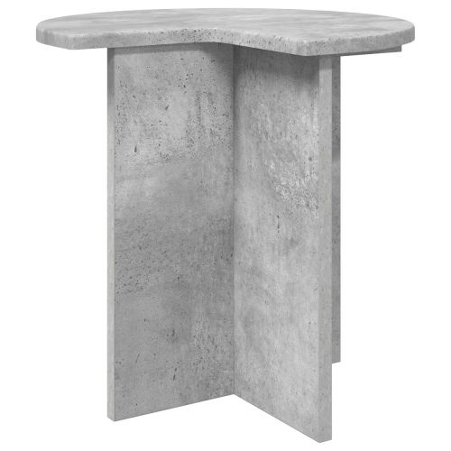 Странична маса със съхранение 2 pcs Бетонно сиво Ø 39 x 38 см