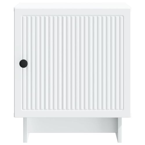 Нощен шкаф 2 pcs Бяло 43 x 34,5 x 50 см Инженерна дървесина