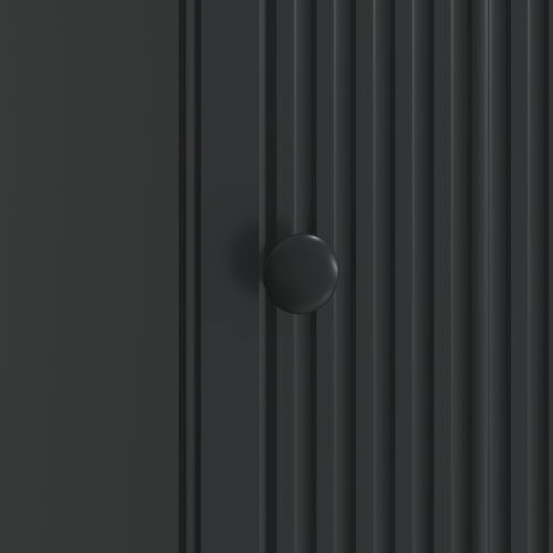 Нощен шкаф 2 pcs Черно 43 x 34,5 x 50 см Инженерна дървесина