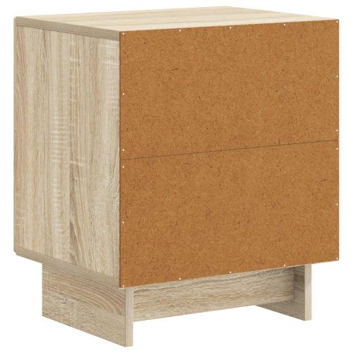 Нощен шкаф 2 pcs Дъб сонома 43 x 34,5 x 50 см