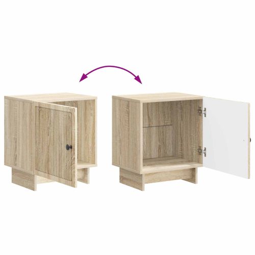 Нощен шкаф 2 pcs Дъб сонома 43 x 34,5 x 50 см