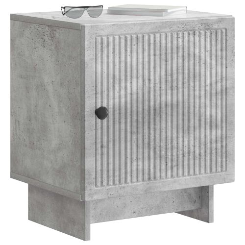 Нощен шкаф 2 pcs Бетонно сиво 43 x 34,5 x 50 см