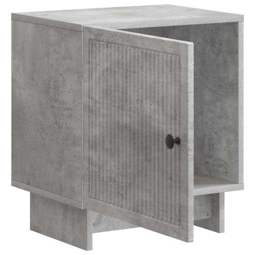 Нощен шкаф 2 pcs Бетонно сиво 43 x 34,5 x 50 см