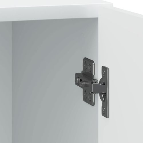 Нощен шкаф 2 pcs Бяло 43 x 34,5 x 50 см Инженерна дървесина