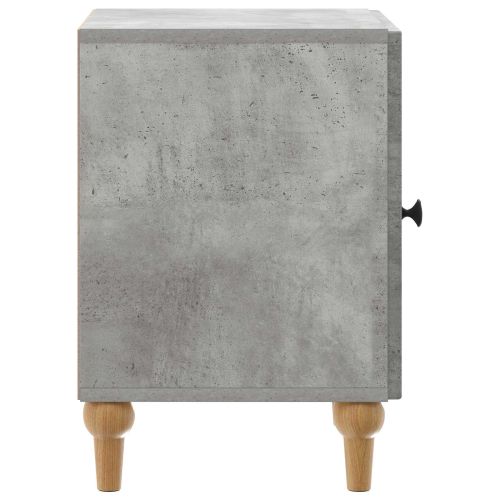 Нощен шкаф 2 pcs Бетонно сиво 43 x 34,5 x 50 см