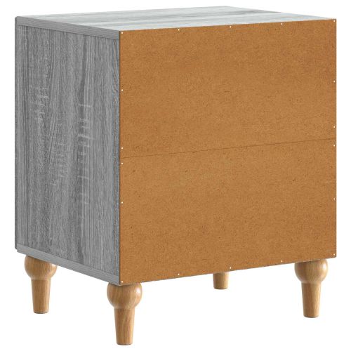 Нощен шкаф 2 pcs Сива сонома 43 x 34,5 x 50 см