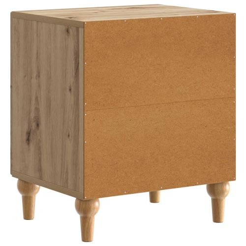 Нощен шкаф 2 pcs Дъб артизан 43 x 34,5 x 50 см