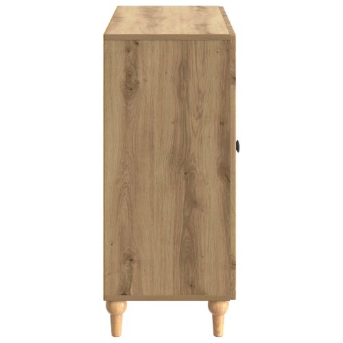 Служебен шкаф Дъб артизан 89 x 34,5 x 80 см Инженерна дървесина