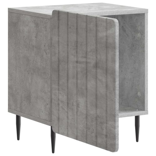 Нощен шкаф 2 pcs Бетонно сиво 43 x 34,5 x 52 см