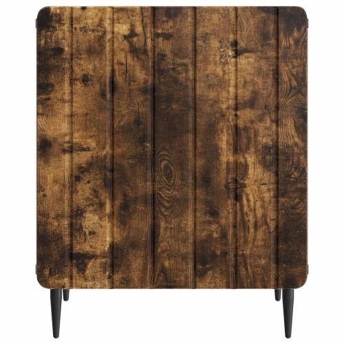Нощен шкаф 2 pcs Опушен дъб 43 x 34,5 x 52 см