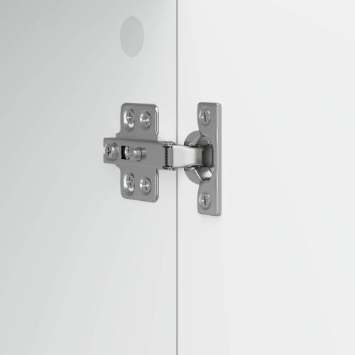 ТВ шкаф Бяло 150 x 31 x 50 см Инженерна дървесина
