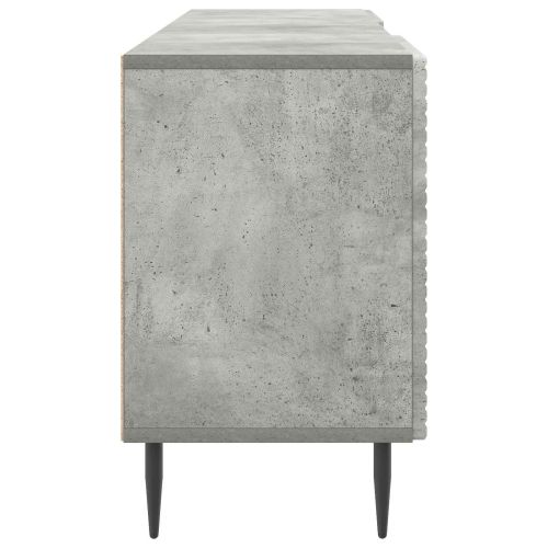 ТВ шкаф Бетонно сиво 150 x 31 x 50 см Инженерна дървесина