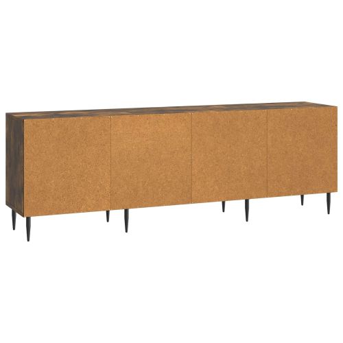 ТВ шкаф Опушен дъб 150 x 31 x 50 см Инженерна дървесина