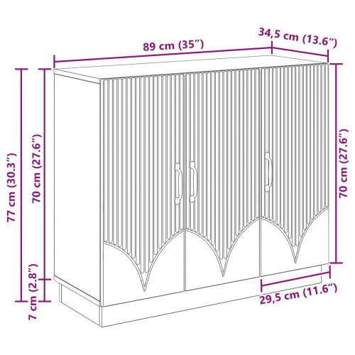 Служебен шкаф с чекмедже Бетонно сиво 89 x 34,5 x 57 см