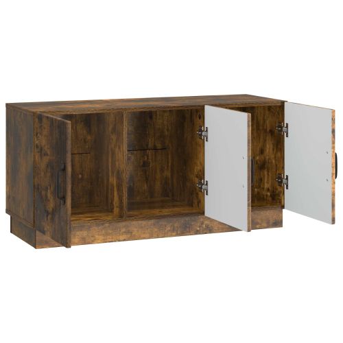 ТВ шкаф Опушен дъб 99 x 34,5 x 47 см Инженерна дървесина
