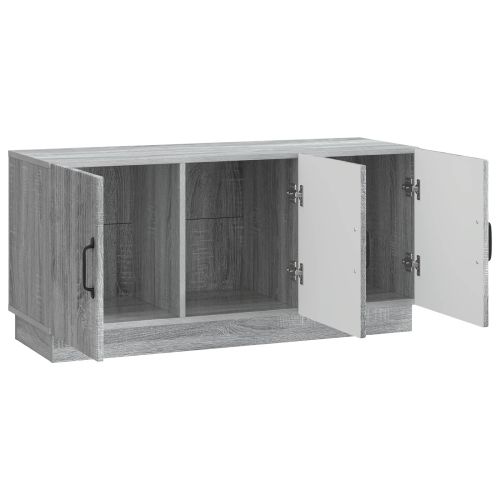 ТВ шкаф Сива сонома 99 x 34,5 x 47 см Инженерна дървесина