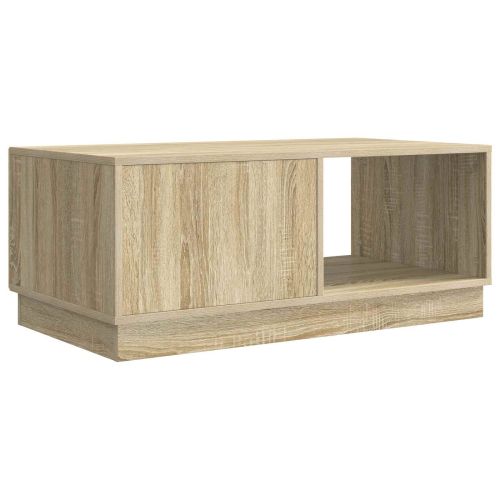 Масичка за кафе Дъб сонома 90 x 50 x 37 см Инженерна дървесина