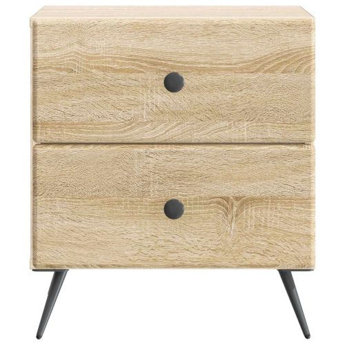 Нощен шкаф с чекмедже 2 pcs Дъб сонома 43 x 34,5 x 47,5 см