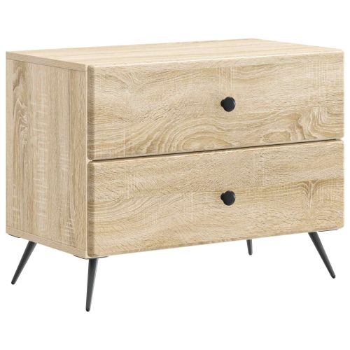 Нощен шкаф Дъб сонома 62 x 34,5 x 47,5 см Инженерна дървесина