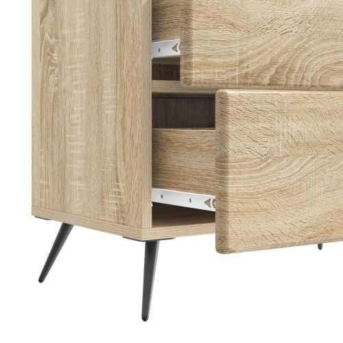 Нощен шкаф Дъб сонома 62 x 34,5 x 47,5 см Инженерна дървесина