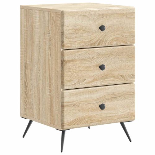 Нощен шкаф Дъб сонома 43 x 41 x 66,5 см Инженерна дървесина