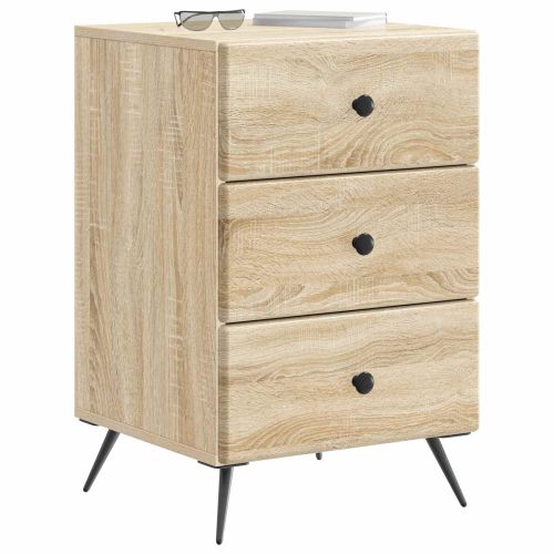 Нощен шкаф Дъб сонома 43 x 41 x 66,5 см Инженерна дървесина